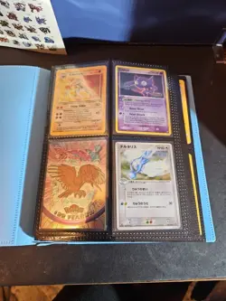 160 Pokemon Binder Collection | 30+ Vintage/WOTC/EX's+ Modern Holos + More - Image 1