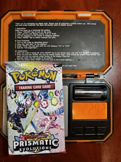 Heavy 22.92g Pokemon TCG Prismatic Evolutions Booster Pack ✅ (NEW / SEALED) - Image 1