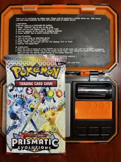 Heavy 22.92g Pokemon TCG Prismatic Evolutions Booster Pack ✅ (NEW / SEALED) - Image 2
