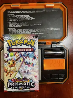 Heavy 22.92g Pokemon TCG Prismatic Evolutions Booster Pack ✅ (NEW / SEALED) - Image 3