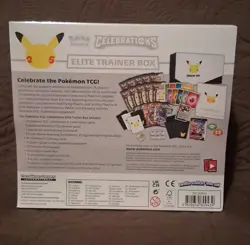 Pokemon Celebrations ETB Elite Trainer Box 25th Anniversary Sealed - Image 2