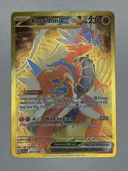 Pokemon TCG Koraidon EX 254/198 SV01 Scarlet & Violet Base Set Holo Hyper Rare - Image 1