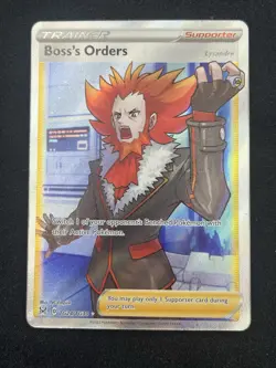 Boss's Orders - TG24/TG30 - Pokemon Lost Origins Trainer Gallery Full Art NM/M - Image 1