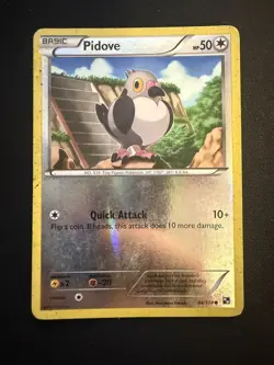 Pidove 84/114 - Black and White - Common - Pokemon TCG - HP - Image 1
