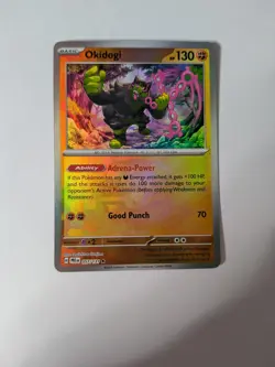 Pokemon TCG: Okidogi (Master Ball Pattern) Prismatic Evolutions 057/131 - NM - Image 1
