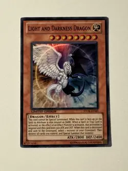 Yugioh TCG - Light And Darkness Dragon Ultra Rare Limited Edition LDPP-EN001 - Image 1