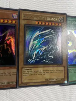 Yugioh Blue Eyes White Dragon SDK-001 Starter Deck Kaiba Wavy Deck Complete Set - Image 3