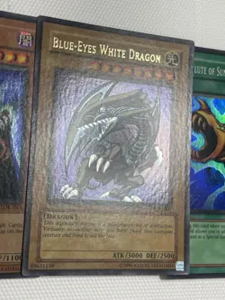 Yugioh Blue Eyes White Dragon SDK-001 Starter Deck Kaiba Wavy Deck Complete Set - Image 4