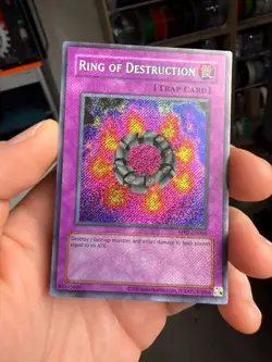 Yu-Gi-Oh TCG Ring Of Destruction RP02-EN066 Near Mint Condition pulled & sleeved - Image 1