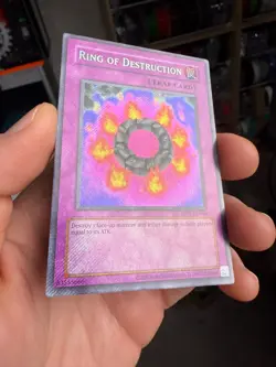 Yu-Gi-Oh TCG Ring Of Destruction RP02-EN066 Near Mint Condition pulled & sleeved - Image 2