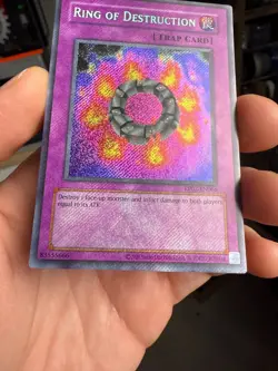 Yu-Gi-Oh TCG Ring Of Destruction RP02-EN066 Near Mint Condition pulled & sleeved - Image 4
