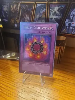 Yu-Gi-Oh TCG Ring Of Destruction RP02-EN066 Near Mint Condition pulled & sleeved - Image 1