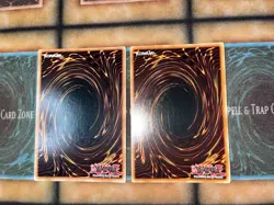 Yugioh Curse Of Dragon LOB-066 Super Rare Original Print x2 Minty - Image 3