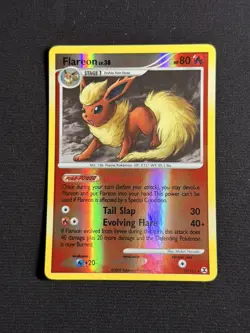 Flareon 19/111 Platinum Rising Rivals - Reverse Holo Pokemon Card - NEAR MINT - Image 1