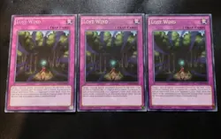 3x Lost Wind RATE-EN068 1st Edition Rare Yugioh Card Playset MP - Image 1