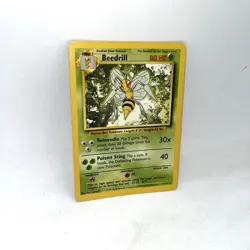 Pokemon Card TCG Beedrill Base Set 17/102 Regular Unlimited Rare 1999 WOTC MP - Image 3