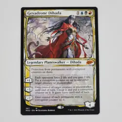 Geyadrone Dihada (Showcase) Modern Horizons 2 367 NM+ Planeswalker Grixis Card - Image 1