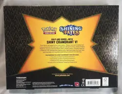NEW FACTORY SEALED Pokemon Cards TCG Shining Fates Shiny Cramorant V Collection 820650809828 - Image 3