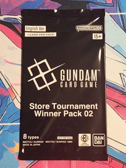 Gundam TCG Card Game Tournament Winner Pack 02 *Sealed *English - Image 2