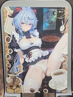 Ganyu Dream of Desire Card Goddess Story Anime Waifu Holo CIR CIR-04 - Image 1