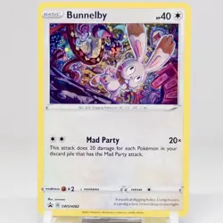 Bunnelby SWSH082 SWSH: Sword & Shield Promo Cards Holo LP - Image 1