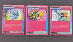 Prismatic Evolutions 3x CARDS HOLO LOT Mint 2025 POKEMON SCARLET & VIOLET - Image 1