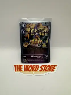 Digimon TCG Wizardmon P-077 P Foil Digimon Promotion Cards NM - Image 1