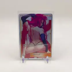 Jessie Full Art Goddess Story Pokemon Waifu Trading Card Holofoil - Image 1