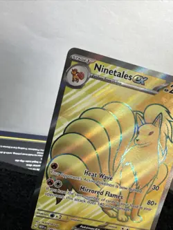 Pokemon Ninetales EX TCG Scarlet Violet-151 Holo Ultra Rare Card 186/165 - Image 5