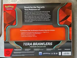 Pokemon Trading Card Game: Tera Brawlers Premium Collection Exclusive BRAND NEW - Image 2