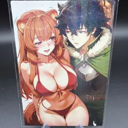 Raphtalia/Naofumi Anime Waifu Card Doujin ACG Goddess Holo - Image 2