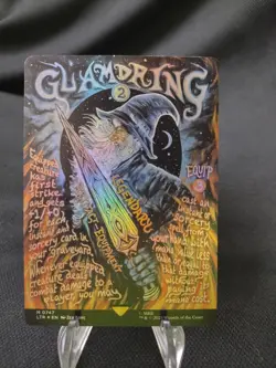 Glamdring (Foil Borderless Poster Art) Lord of the Rings Magic The Gathering NM - Image 1