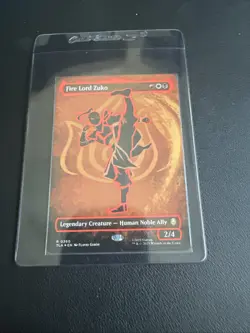 Fire Lord Zuko (Borderless) (Neon Ink Foil) Avatar: The Last Airbender Foil - Image 2