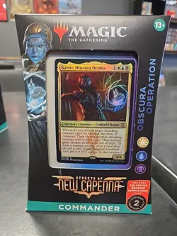 Streets of New Capenna Commander Deck - Obscura Operation MTG Brand New Sealed 195166121468 - Image 1