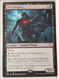 Bloodtracker - Commander: Innistrad Crimson Vow - Magic the Gathering MTG Nice! - Image 1