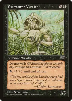 Mirage Dirtwater Wraith MTG Magic the Gathering NM - Image 1
