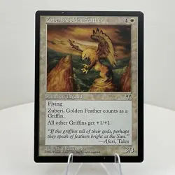 Zuberi, Golden Feather - Mirage Regular - MTG Magic The Gathering - Image 1