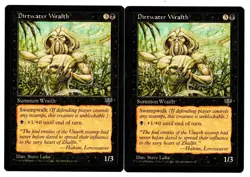 Dirtwater Wraith - 1996 Mirage MTG Black Common Creature NP X 2 - Image 1