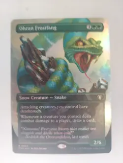 Ohran Frostfang (Borderless) Commander Masters Foil - Image 1