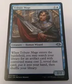 Magic The Gathering Tribute Mage MH1 MODERN HORIZONS NM MINT MAGIC - Image 1
