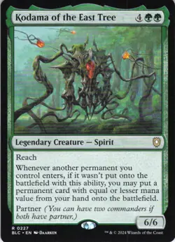 MTG Kodama of the East Tree (227) | NM | Commander: Bloomburrow {BLC} - Image 1
