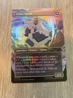 ?? MTG: THE LEGEND OF KURUK (BORDERLESS) FOIL (355) Avatar: SHIPS INSTANTLY - Image 1