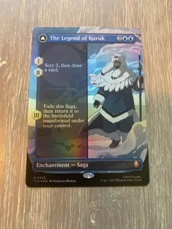 ?? MTG: THE LEGEND OF KURUK (BORDERLESS) FOIL (355) Avatar: SHIPS INSTANTLY - Image 2