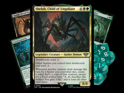 Shelob, Child of Ungoliant Custom Commander EDH Deck Magic MTG LoTR Tribal - Image 1