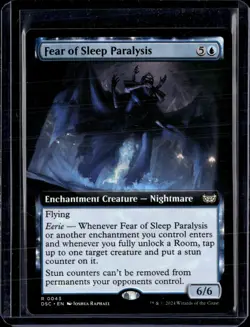 Fear of Sleep Paralysis - 43 - DSC - NM - MTG - Magic the Gathering - Image 1