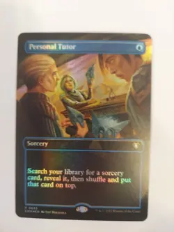 Personal Tutor (Borderless) Commander Masters Foil - Image 1