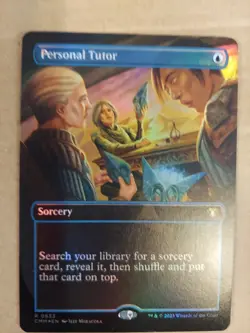Personal Tutor (Borderless) Commander Masters Foil - Image 1
