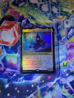 MTG FOIL Fire Lord Azula - Avatar: The Last Airbender #220 - Image 1