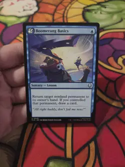 Boomerang Basics Avatar: The Last Airbender MTG MINT - Image 1
