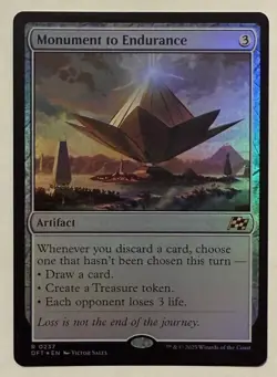 Monument to Endurance Foil - Aetherdrift MTG Magic the Gathering - Image 1
